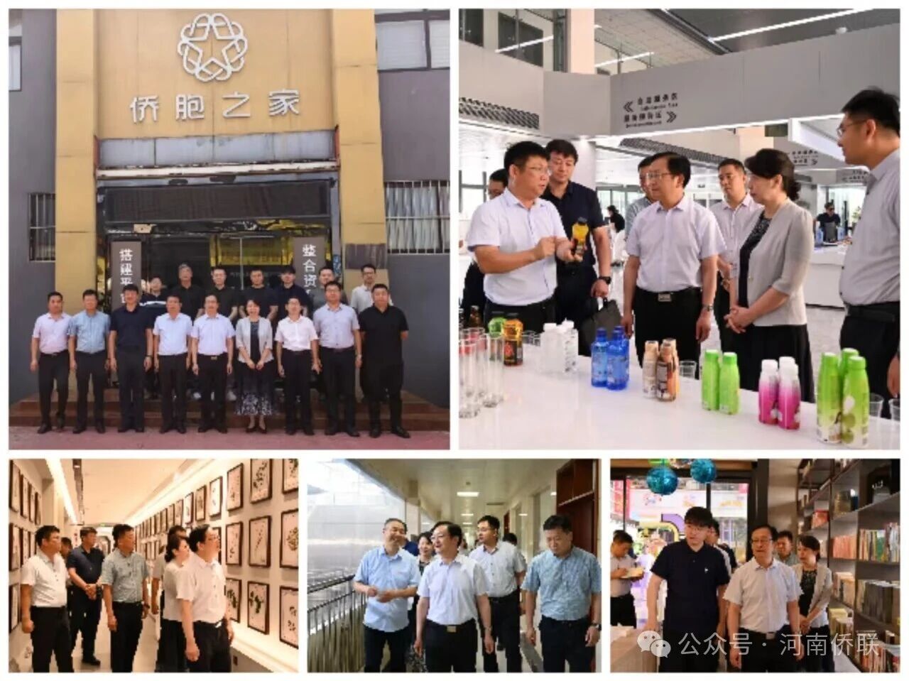 省侨联党组书记、主席杨海强一行到济源示范区开展调研